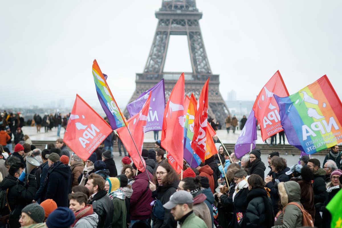 FRANCE - SOCIAL - DEMONSTRATION AGAINST DARMANIN LAW