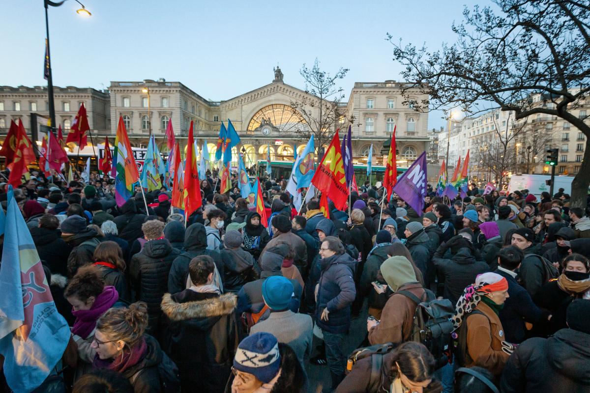 FRANCE - SOCIAL - RALLY AGAINST FAR RIGHT ATTACK ON ACTIT AND YOUNG STRUGGLE