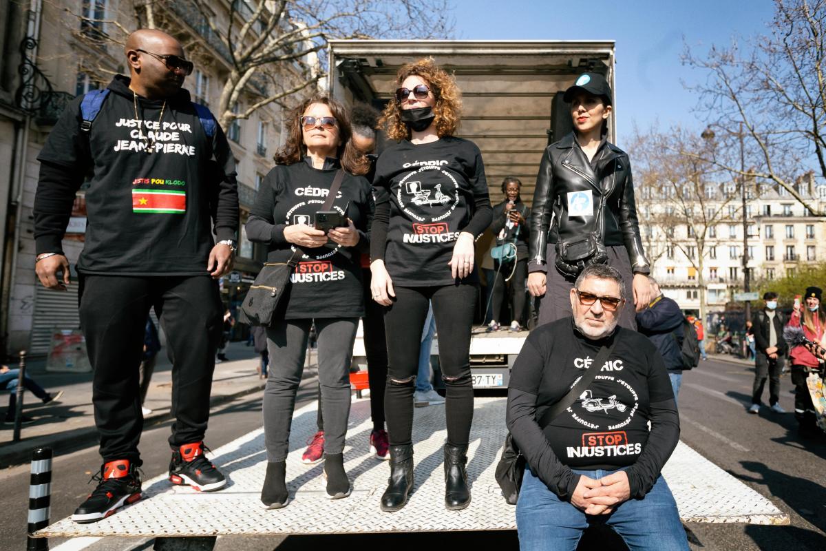 FRANCE - SOCIAL - DEMONSTRATION AGAINST RACISM AND POLICE AND PRISON VIOLENCE