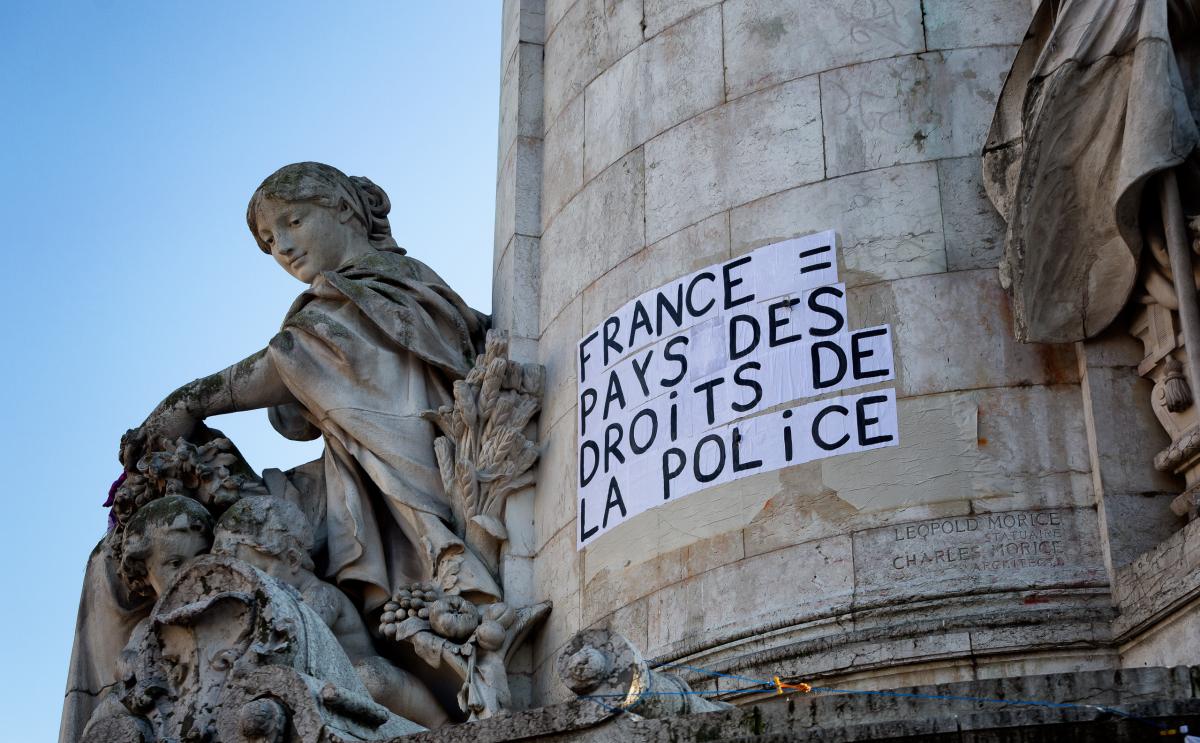 FRANCE - SOCIAL - DEMONSTRATION - DEMONSTRATION AGAINST GLOBAL SECURITY LAW