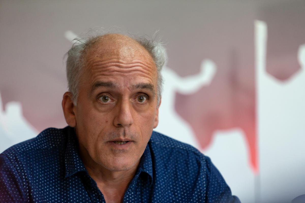 FRANCE - SOCIAL - ELECTION - PHILIPPE POUTOU PRESS CONFERENCE