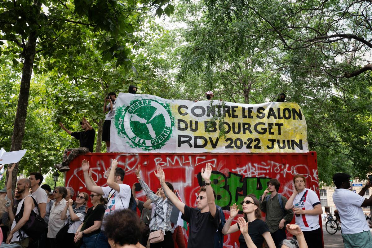 FRANCE - SOCIAL - DEMONSTRATION IN SUPPORT OF PALESTINIAN PEOPLE