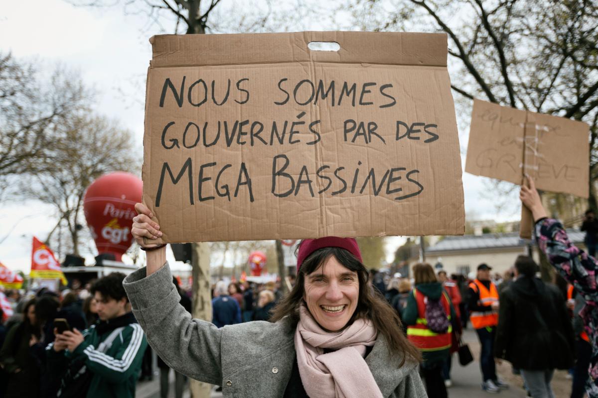 FRANCE - SOCIAL - 11TH INTER-UNION DEMONSTRATION AGAINST PENSION REFORM