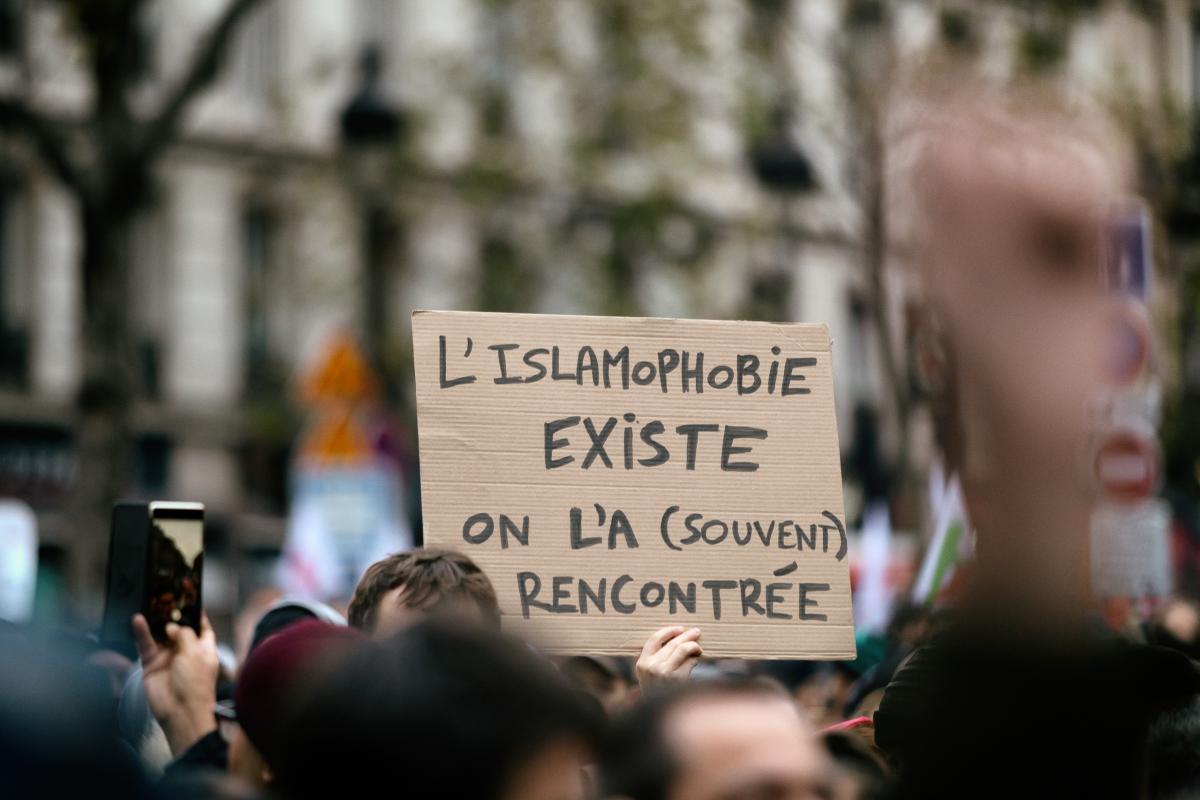 FRANCE - POLITICS - DEMO - DEMONSTRATION AGAINST ISLAMOPHOBIA