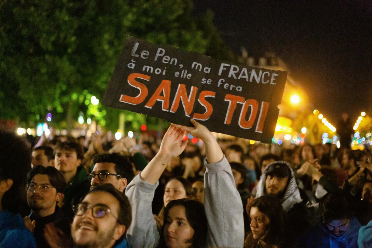 FRANCE - SOCIAL - RALLY AGAINST NATIONAL ASSAMBLY DISSOLUTION AND FAR-RIGHT VICTORY IN EUROPEAN ELECTIONS