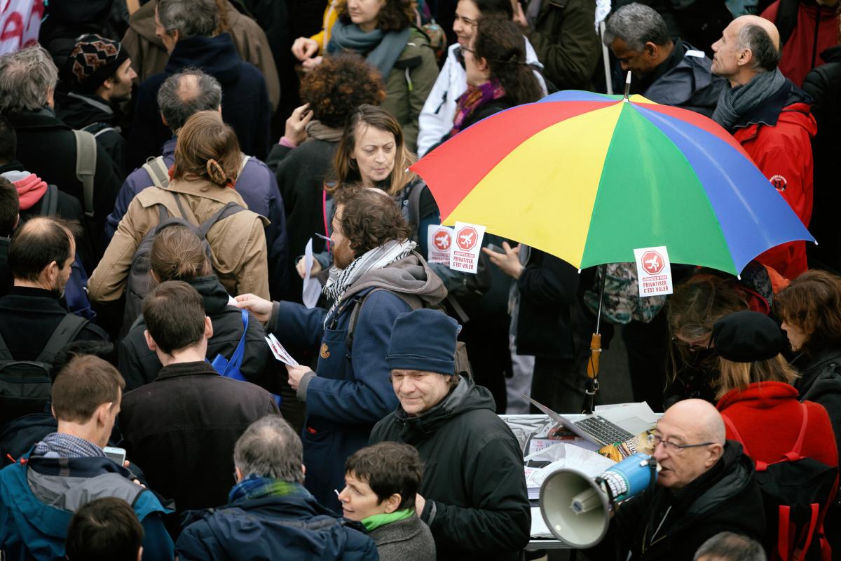 FRANCE - POLITICS - SOCIAL - DEMO - UNIVERSITY'S DEMONSTATION AGAINST PENSION REFORM AND LPPRS LAW
