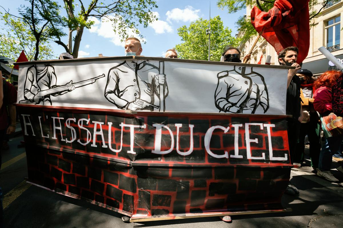FRANCE - SOCIAL - DEMONSTRATION FOR THE 150TH ANNIVERSARY OF THE BLOODY WEEK OF THE PARIS COMMUNE