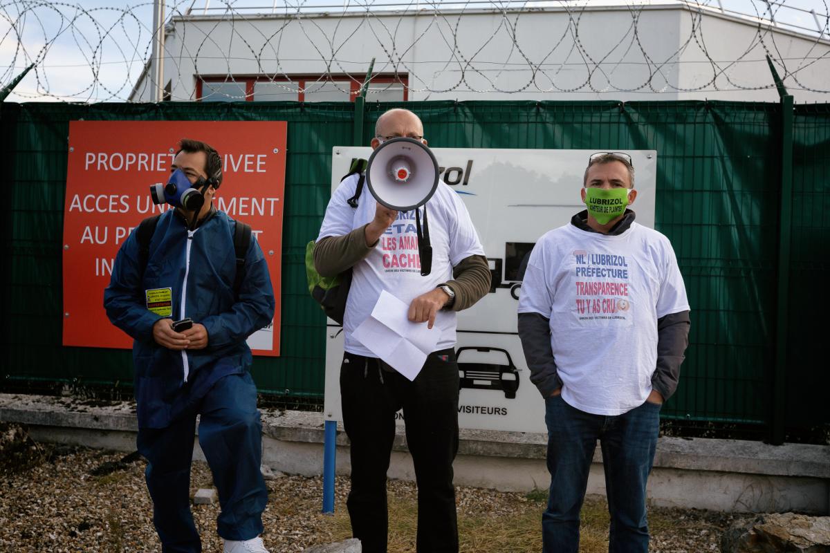 FRANCE - SOCIAL - DEMONSTRATION - ENVIRONMENTAL - DEMONSTRATIONS AFTER 1 YEAR OF LUBRIZOL FIRE