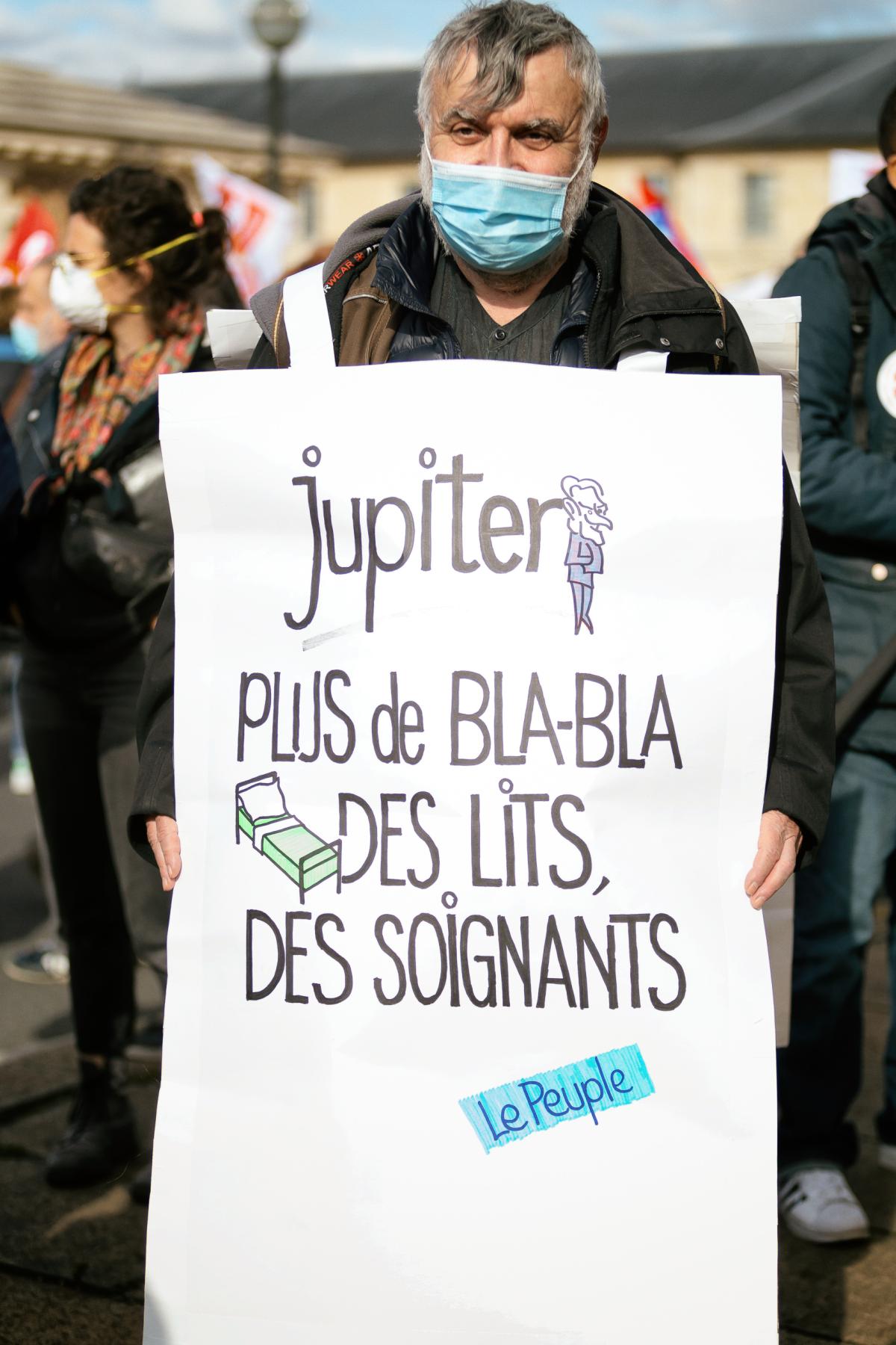 FRANCE - SOCIAL - HEALTH WORKERS DEMONSTRATION