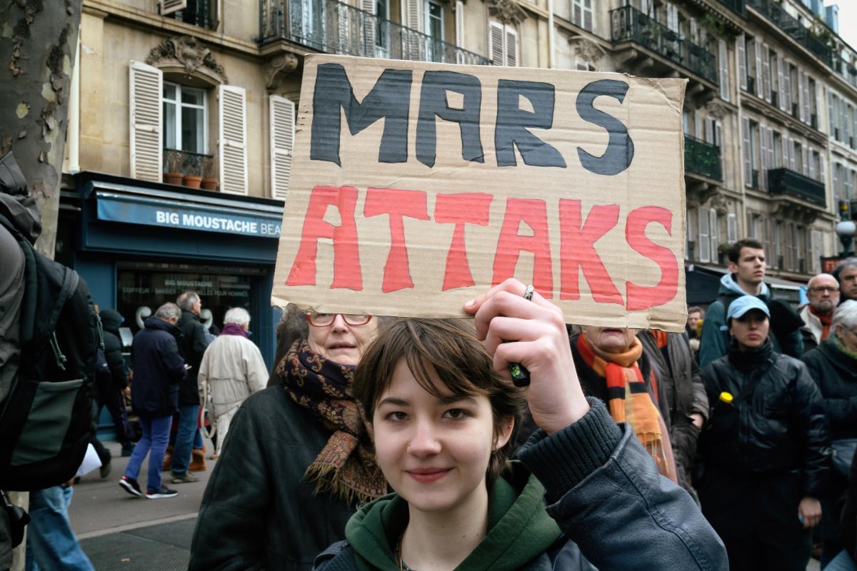 FRANCE - SOCIAL - SEVENTH DEMONSTRATION AGAINST PENSION REFORM