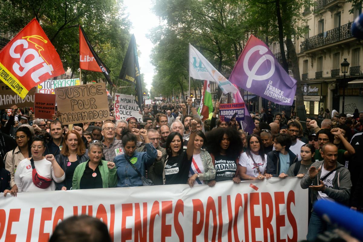 FRANCE - SOCIAL - MARCH FOR JUSTICE AND AGAINST POLICE VIOLENCE