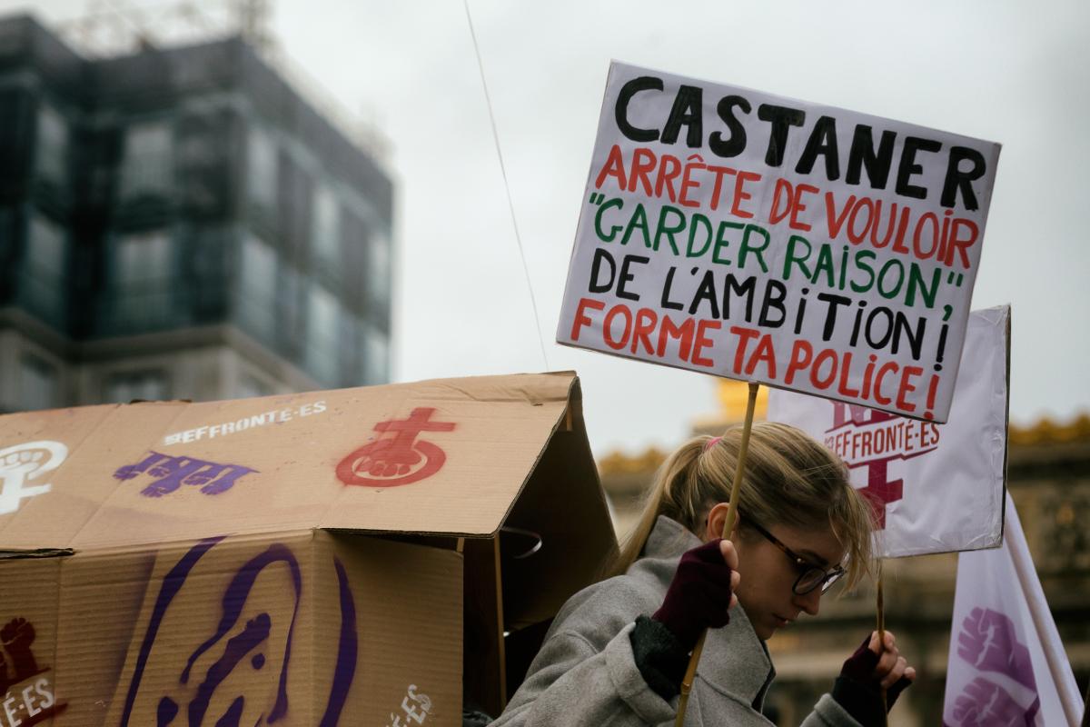 FRANCE - POLITICS - SOCIAL - DEMO - MANIFESTATION CONTRE LES VIOLENCES FAITES AUX FEMMES