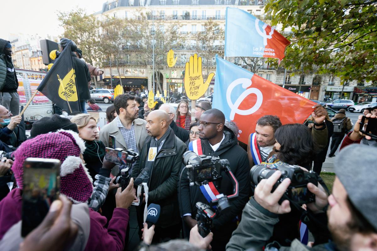 FRANCE - SOCIAL - DEMONSTRATION AGAINST RACISM AND FAR RIGHT IDEAS