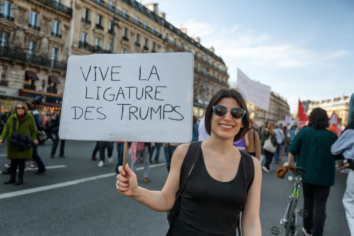 FRANCE - SOCIAL - MARCH 8TH DEMONSTRATION FOR WOMEN S RIGHTS