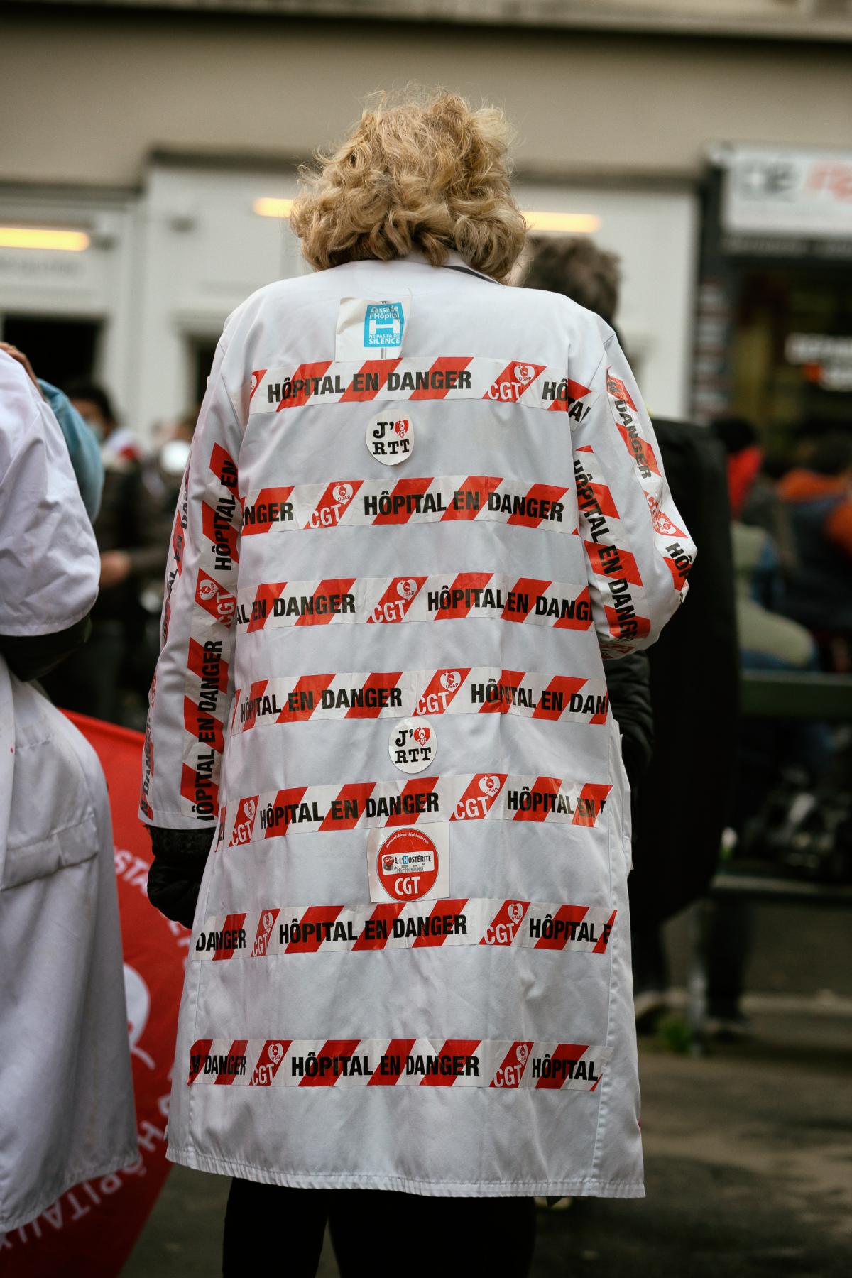 FRANCE - SOCIAL - DEMONSTRATION - GATHERING OF HEALTH WORKERS