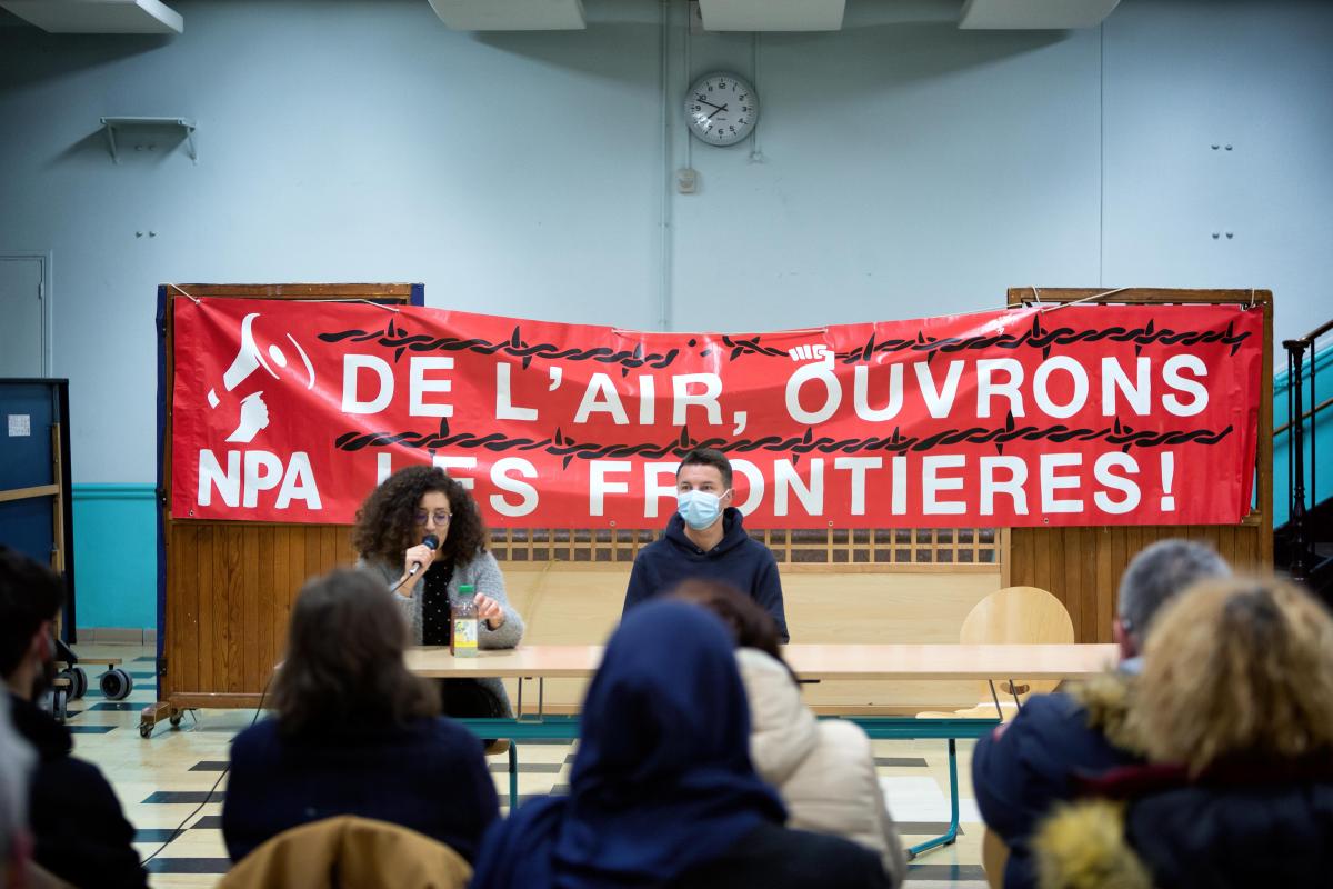 FRANCE - SOCIAL - ELECTION - NPA PANTIN MEETING