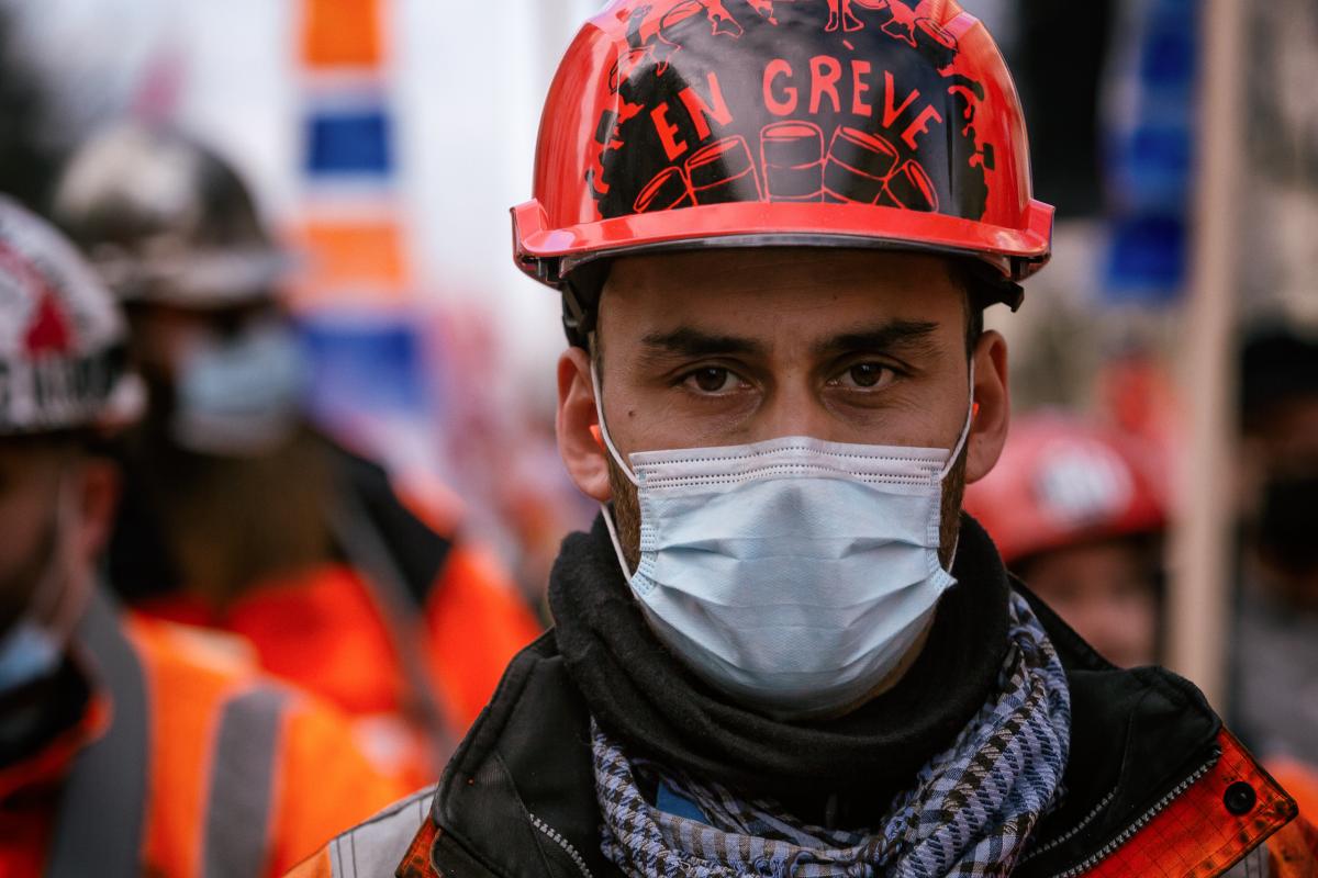 FRANCE - SOCIAL - LABOUR - TRADE UNION DEMONSTRATION AGAINST AGAINST GOVERNMENT POLICY