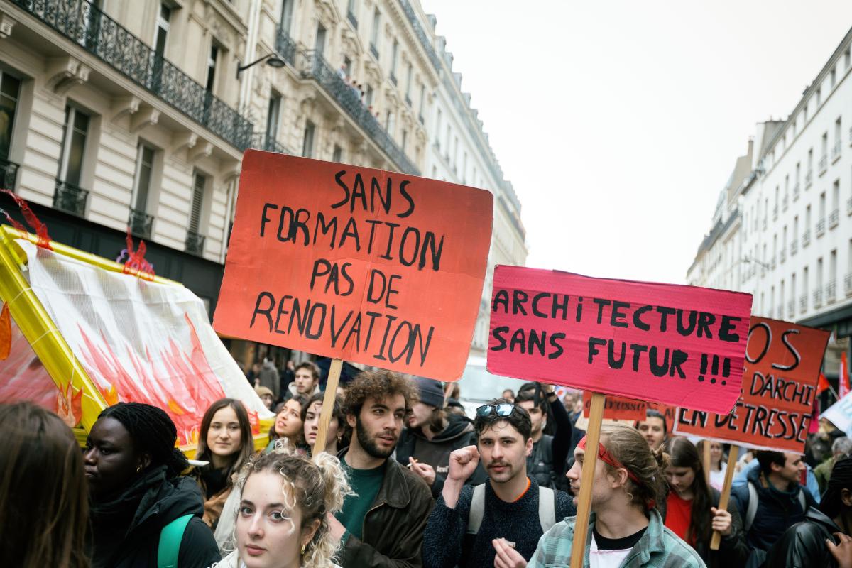 FRANCE - SOCIAL - YOUTH DEMONSTRATION AGAINST PENSION REFORM