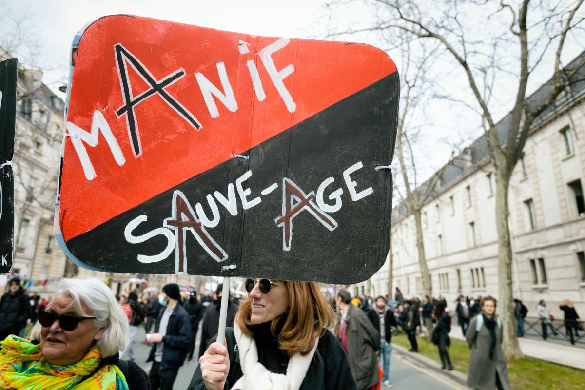 FRANCE - SOCIAL - 8TH DEMONSTRATION AGAINST PENSION REFORM