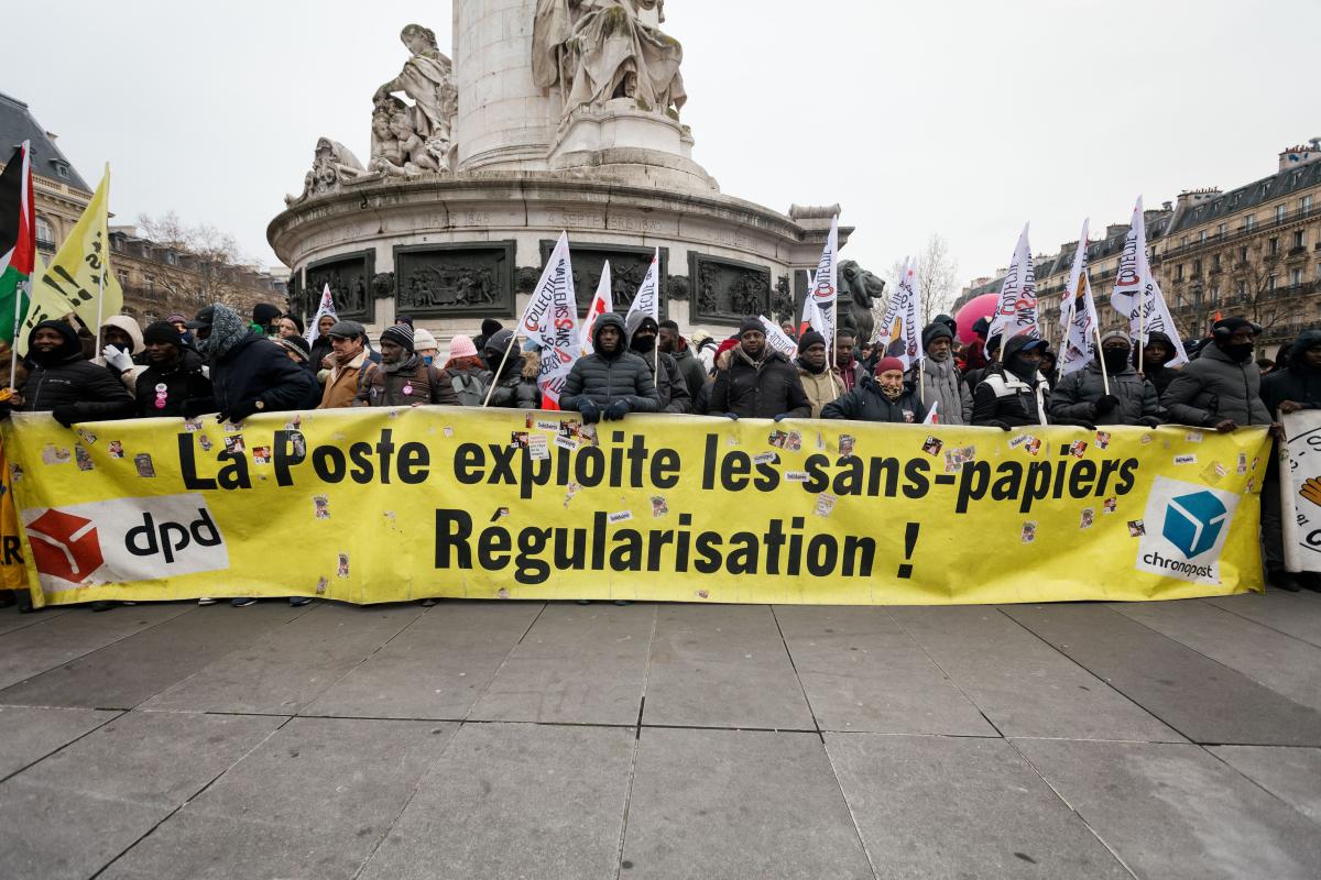 FRANCE - SOCIAL - DEMONSTRATION AGAINST DARMANIN LAW