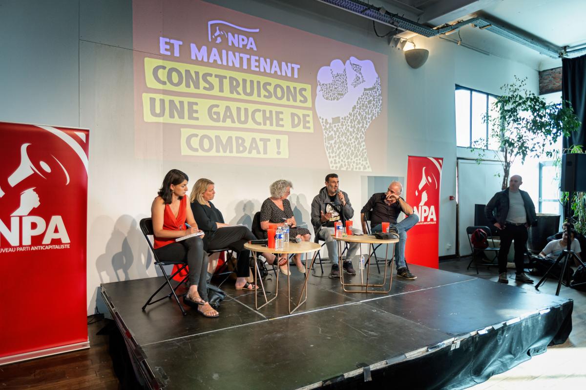 FRANCE - NPA MEETING-DEBATE FOR THE CONSTRUCTION OF A FIGHTING LEFT