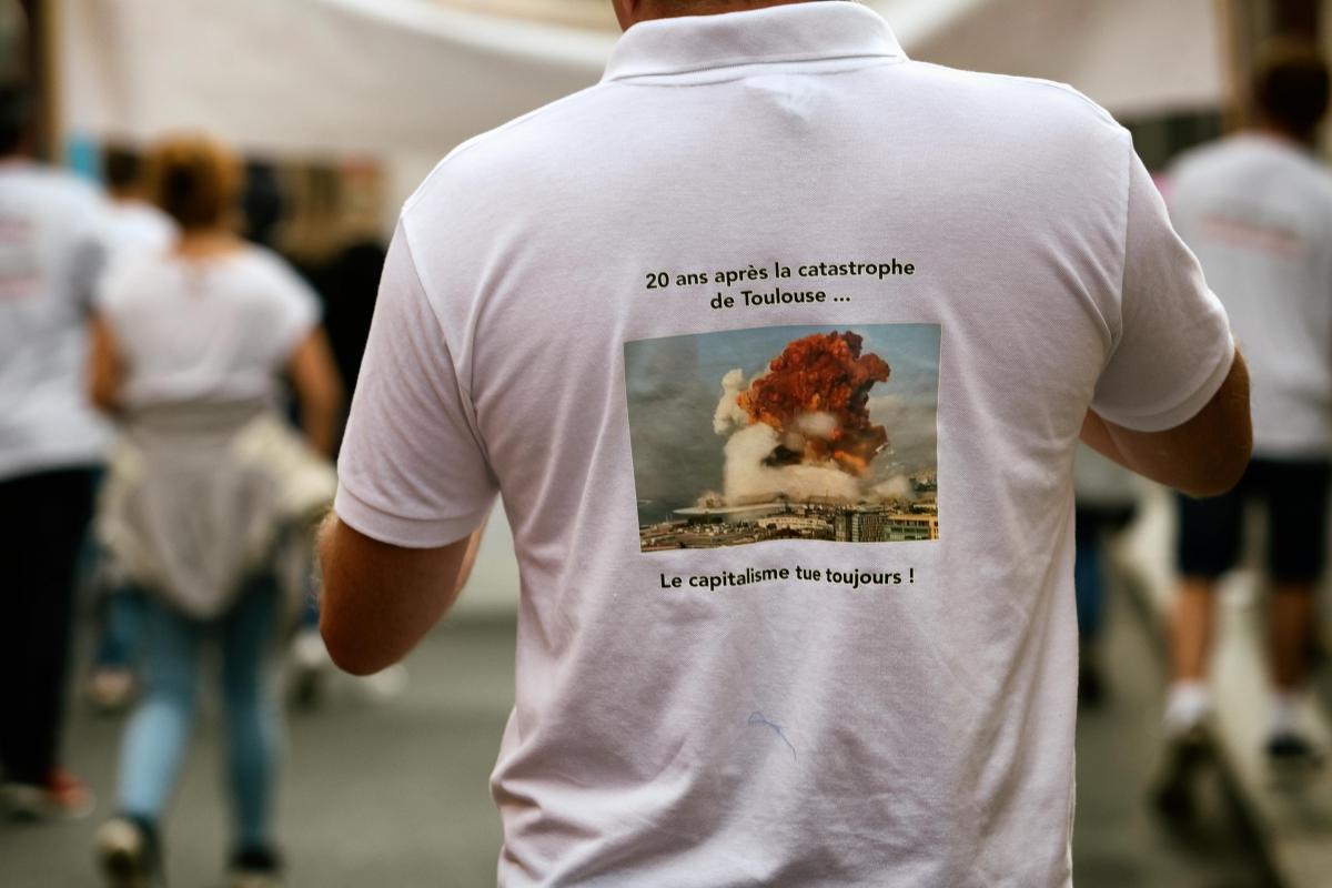 FRANCE - SOCIAL - HEALTH - ENVIRONMENTAL -DEMONSTRATION AFTER 2 YEARS OF LUBRIZOL FIRE