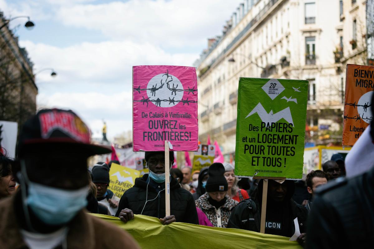FRANCE - SOCIAL - DEMONSTRATION AGAINST FAR-RIGHT