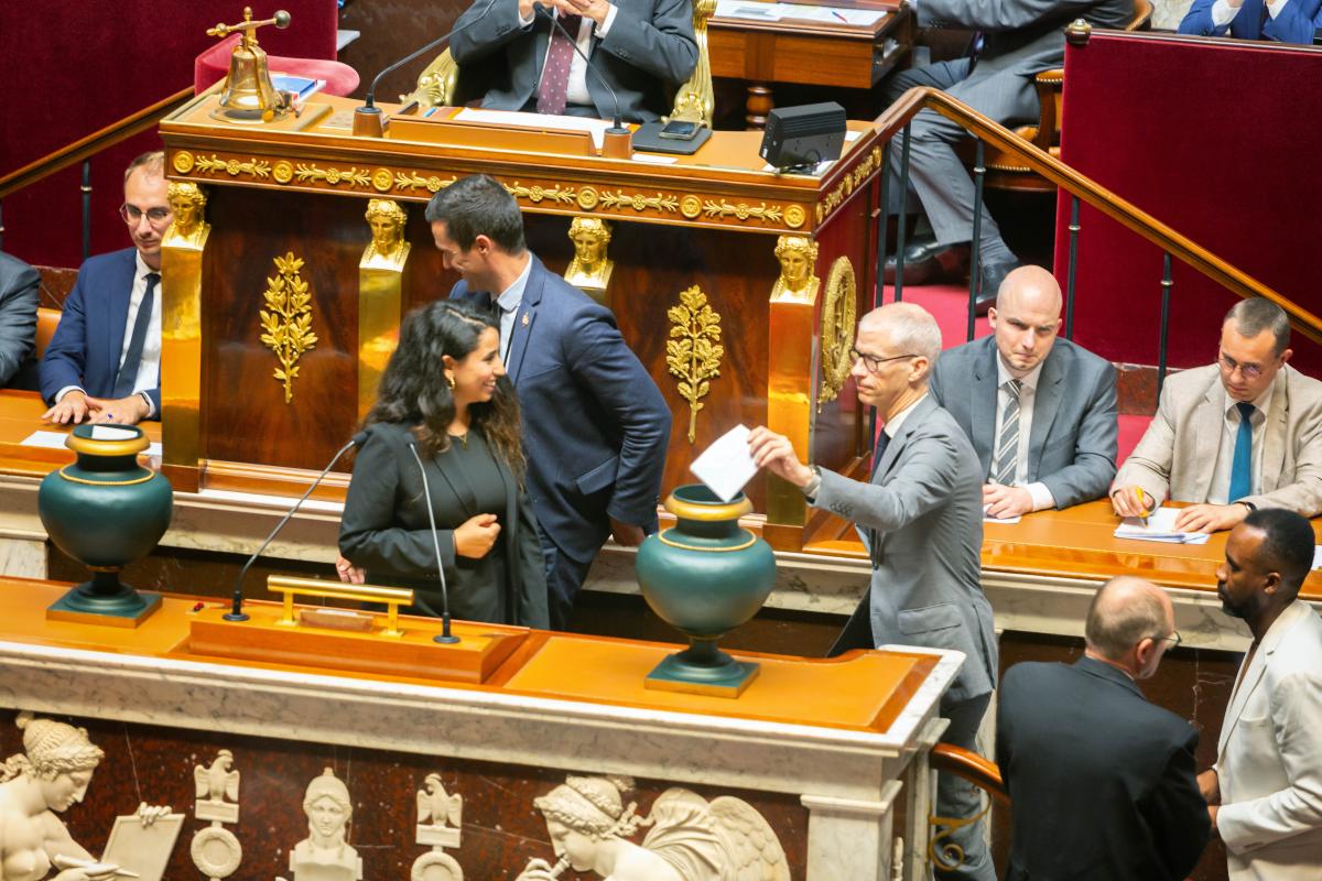 FRANCE - POLITICS - NATIONAL ASSEMBLY - ELECTION OF THE PRESIDENT OF THE ASSEMBLY