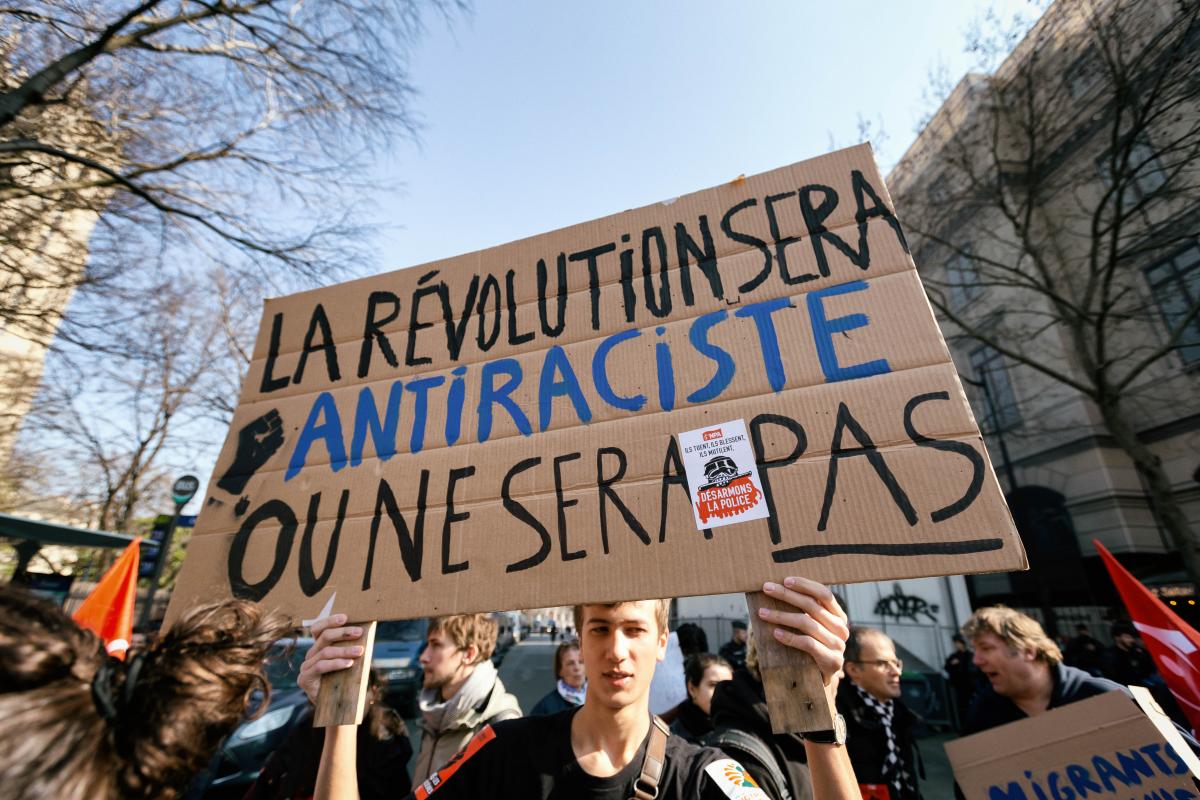 FRANCE - SOCIAL - DEMONSTRATION AGAINST RACISM AND POLICE AND PRISON VIOLENCE