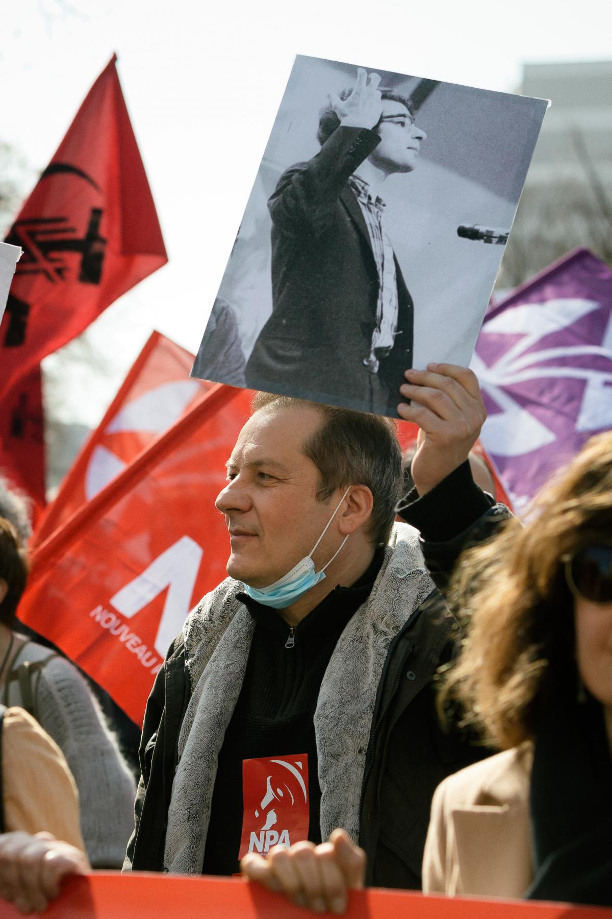 FRANCE - SOCIAL - POLITICS - MARCH IN HOMAGE TO ALAIN KRIVINE