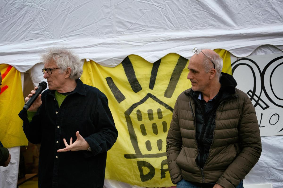 FRANCE - SOCIAL - ELECTION - PHILIPPE POUTOU MEETS THE DAL