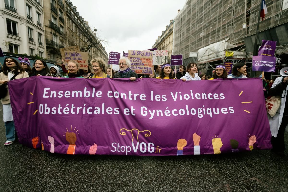 FRANCE - SOCIAL - FEMINIST DEMONSTRATION AND STIKE