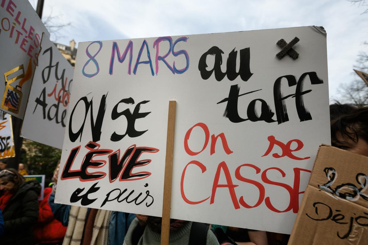 FRANCE - SOCIAL - DEMONSTRATION FOR WOMENS RIGHTS