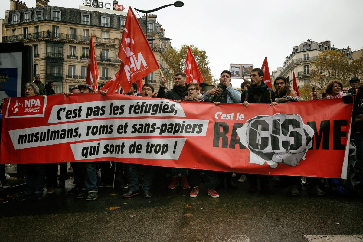 FRANCE - POLITICS - DEMO - DEMONSTRATION AGAINST ISLAMOPHOBIA