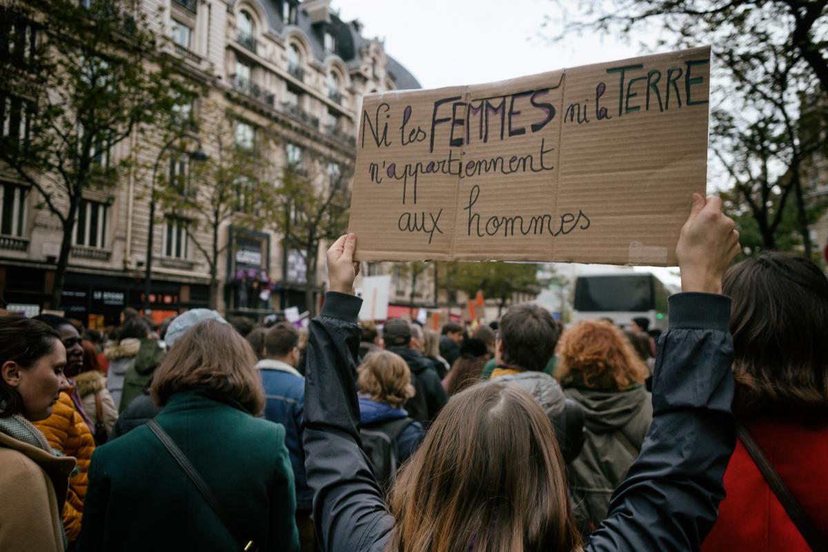 FRANCE - POLITICS - SOCIAL - DEMO - MANIFESTATION CONTRE LES VIOLENCES FAITES AUX FEMMES