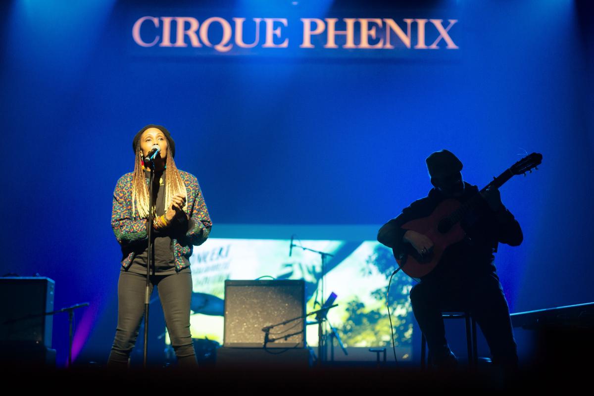FRANCE - SOCIAL - LABOUR - CULTURE - CONCERT IN SUPPORT OF STRIKE WORKERS AT CIRQUE PHENIX