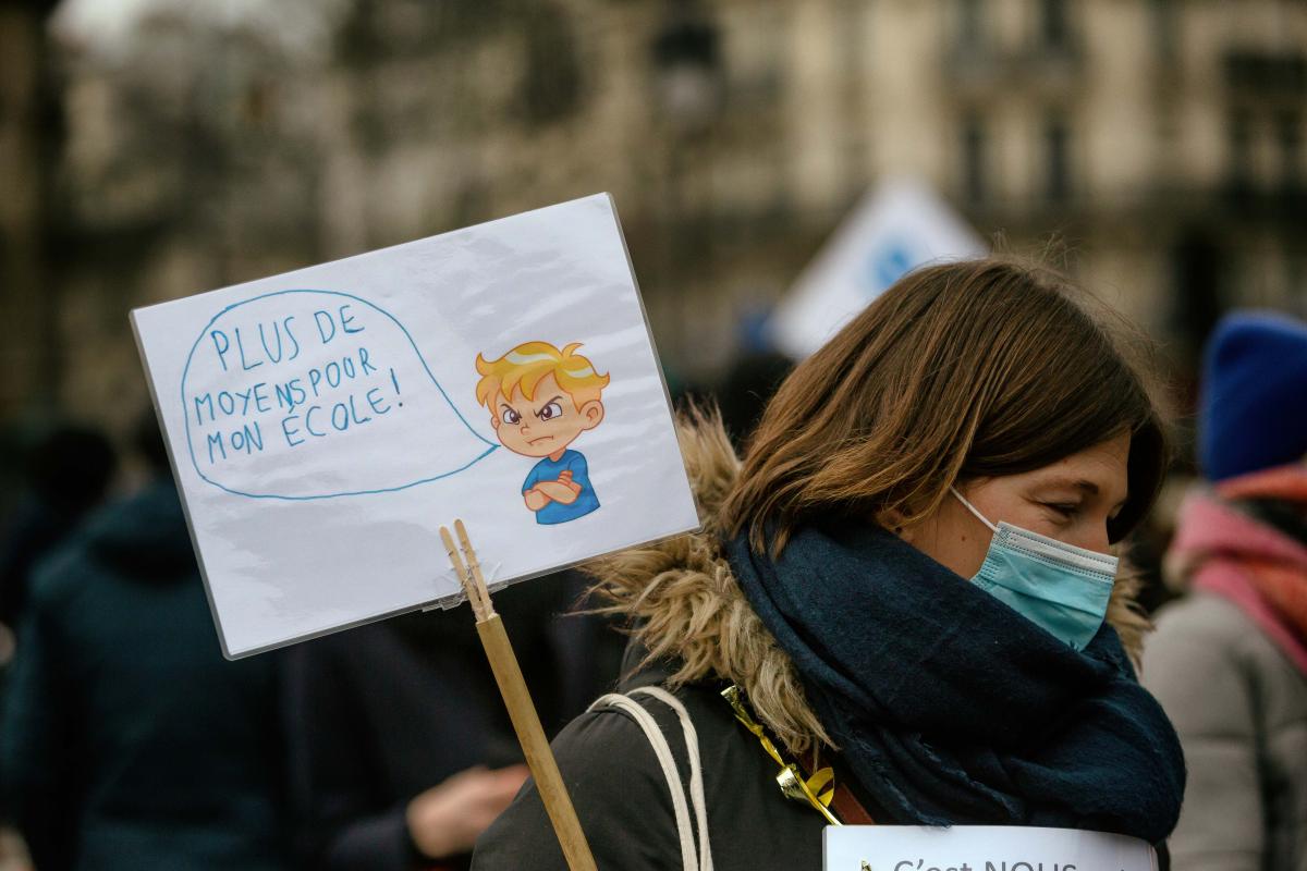 FRANCE - SOCIAL - LABOUR - INTER-UNION DEMONSTRATION FOR WAGES AND EMPLOYMENT