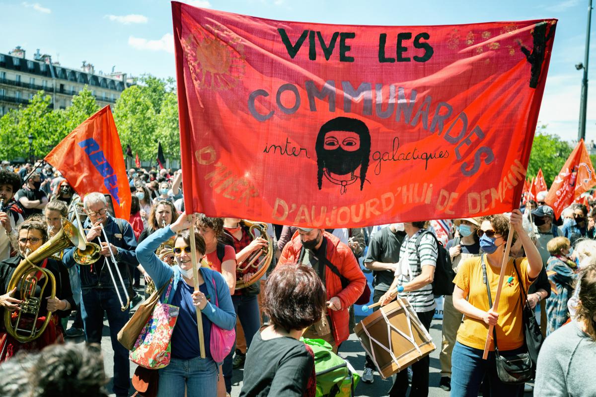 FRANCE - SOCIAL - DEMONSTRATION FOR THE 150TH ANNIVERSARY OF THE BLOODY WEEK OF THE PARIS COMMUNE