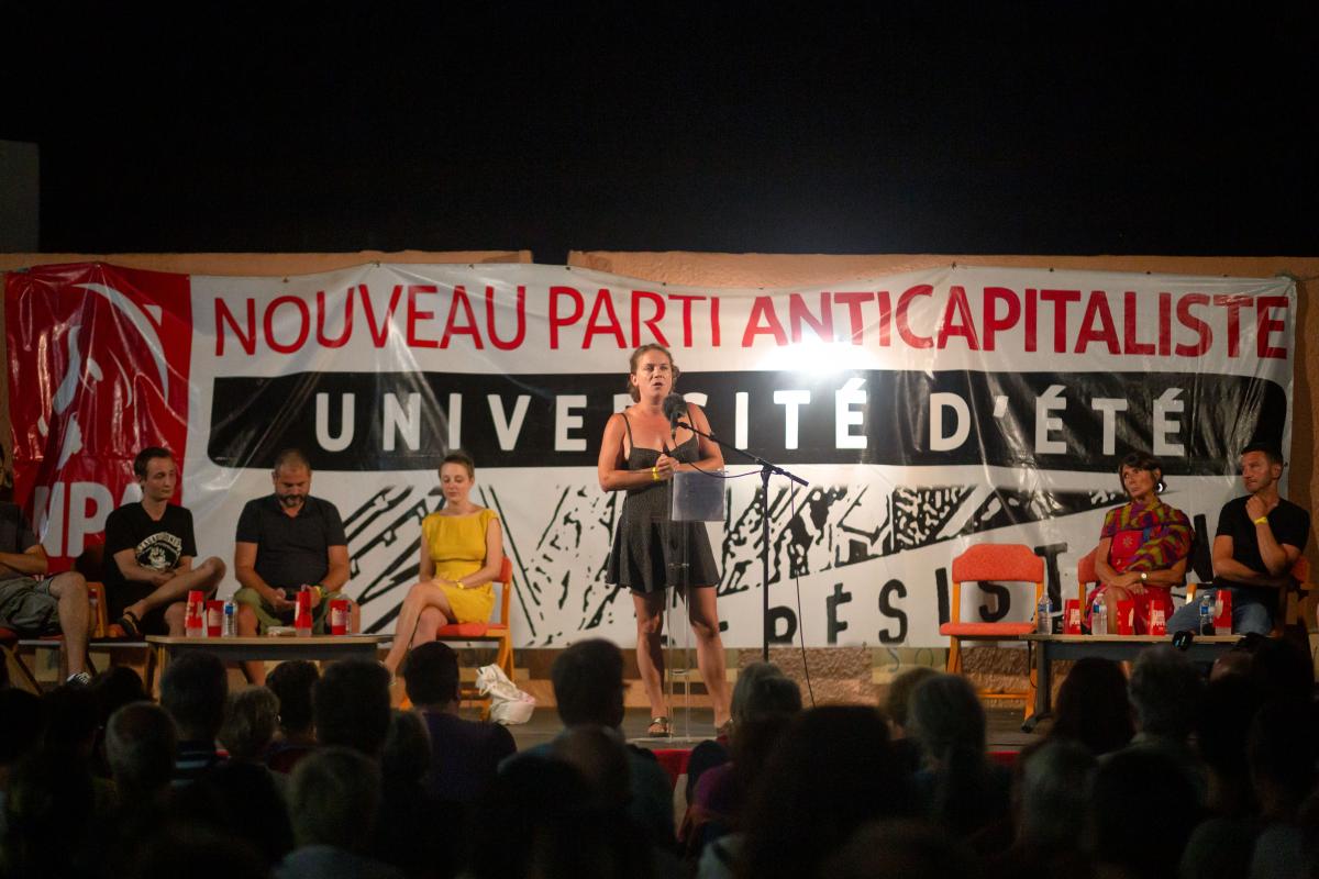 FRANCE - POLITICS - NPA SUMMER UNIVERSITY MEETING