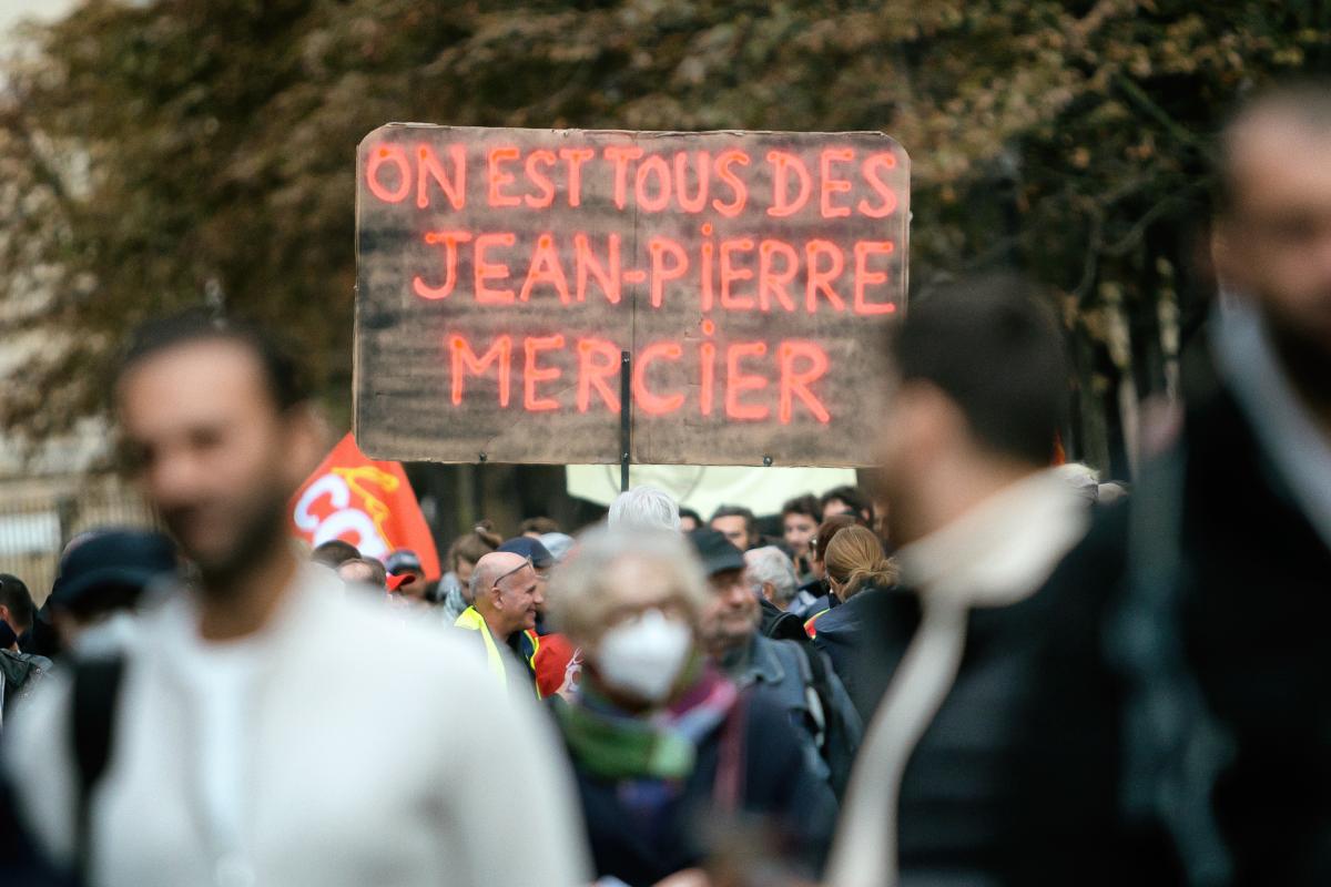FRANCE - SOCIAL - LABOUR - INTER-UNION DEMONSTRATION FOR WAGES INCREASE