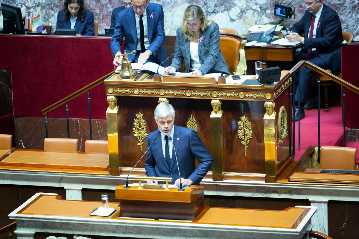 FRANCE - POLITICS - NATIONAL ASSEMBLY - DEBATE ON THE MOTION OF CENSURE