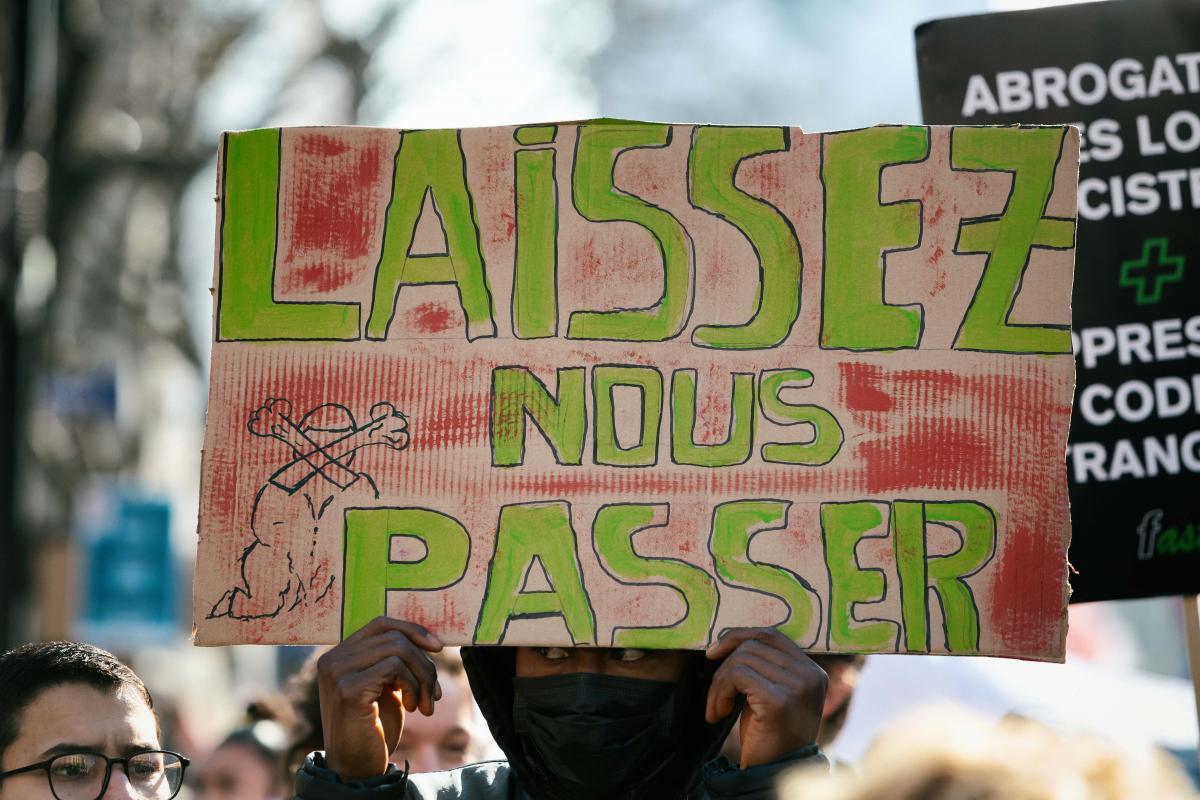 FRANCE - SOCIAL - DEMONSTRATION AGAINST RACISM AND POLICE AND PRISON VIOLENCE
