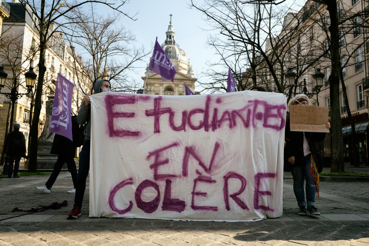 FRANCE - SOCIAL - DEMONSTRATION - FEMINIST STRIKE