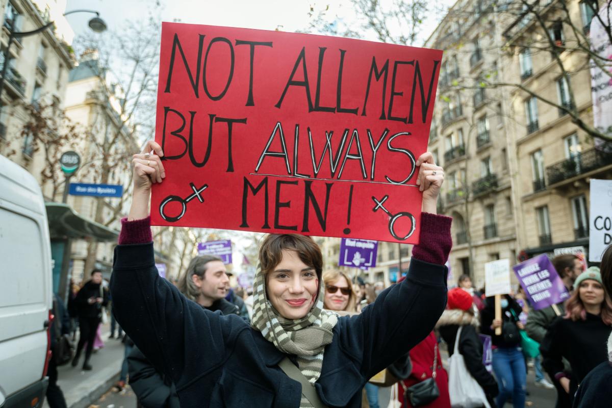 FRANCE - SOCIAL - DEMONSTRATION AGAINST SEXUAL AND SEXIST VIOLENCE