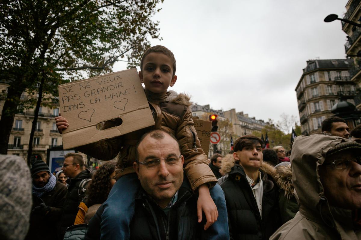 FRANCE - POLITICS - DEMO - DEMONSTRATION AGAINST ISLAMOPHOBIA