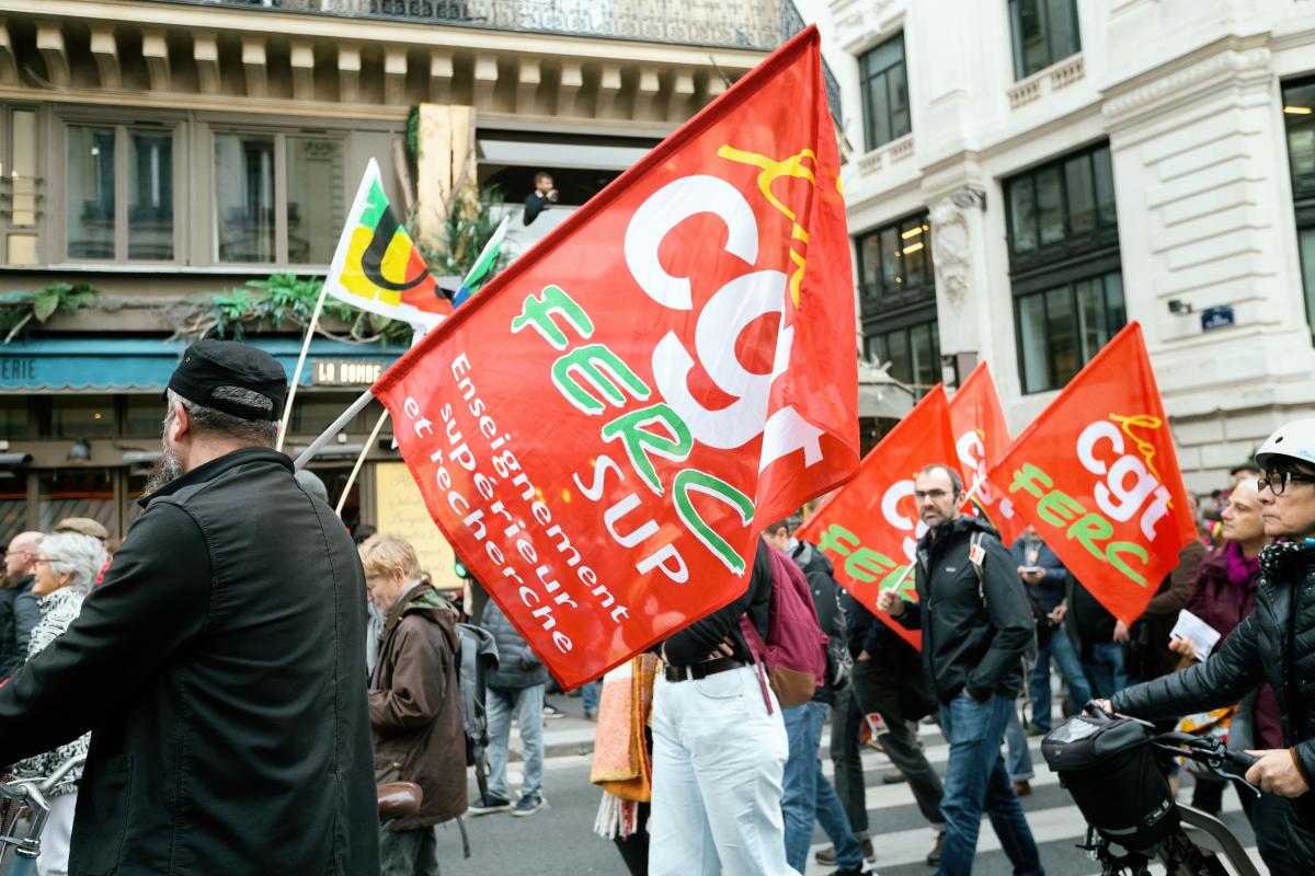 FRANCE - SOCIAL - LABOUR - INTER-UNION DEMONSTRATION FOR WAGES