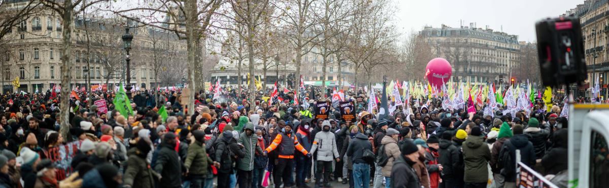 FRANCE - SOCIAL - DEMONSTRATION AGAINST DARMANIN LAW