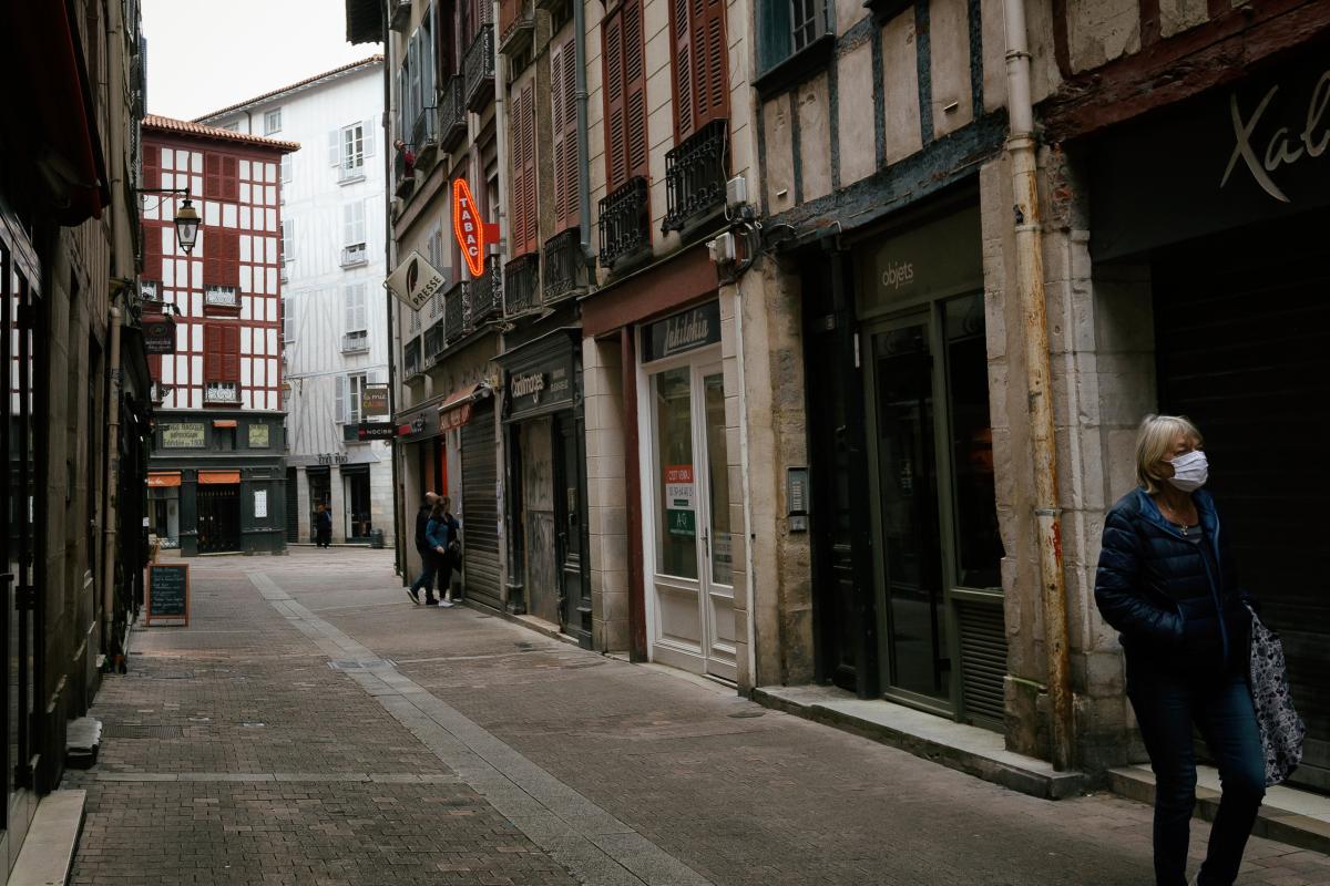 FRANCE - SOCIAL - HEALTH - CORONAVIRUS - BAYONNE UNDER COVID-19 LOCKDOWN