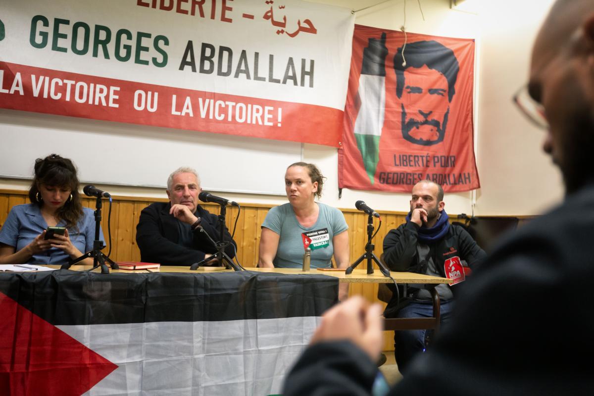 PRESS CONFERENCE IN SUPPORT OF GEORGE IBRAHIM ABDALLAH