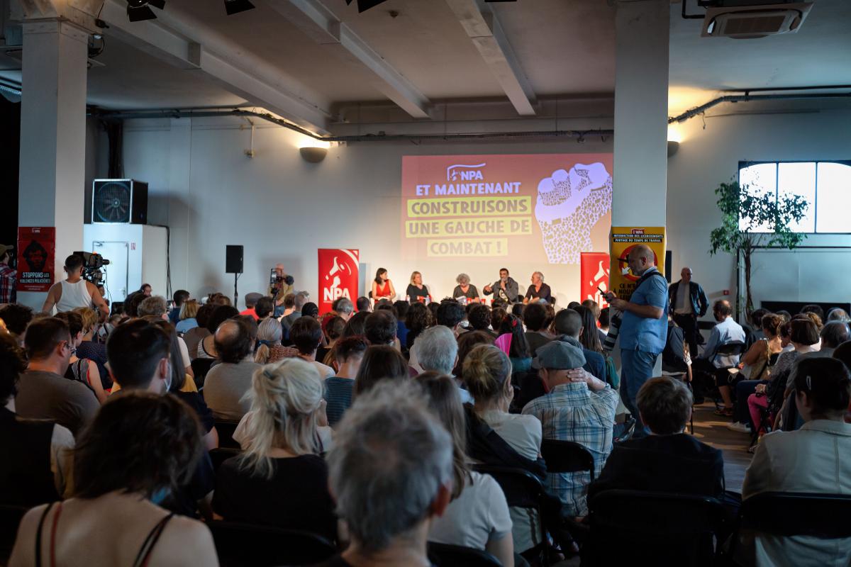 FRANCE - NPA MEETING-DEBATE FOR THE CONSTRUCTION OF A FIGHTING LEFT